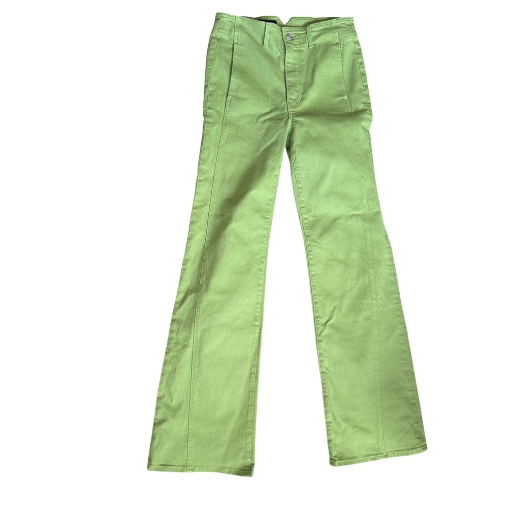Veronica Beard crosbie tall jeans green cactus new